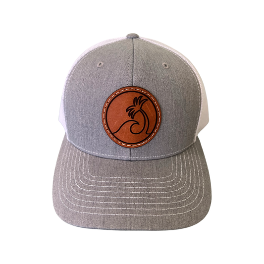 Leather Patch Logo Trucker Hats